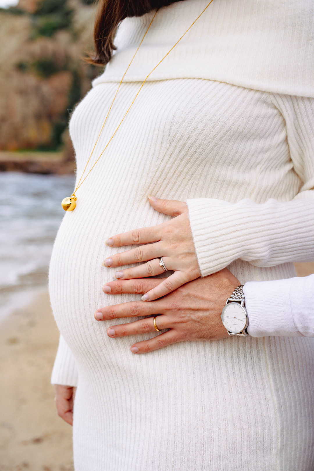 Photographe Grossesse – Instant douceur future maman Côte d’Azur